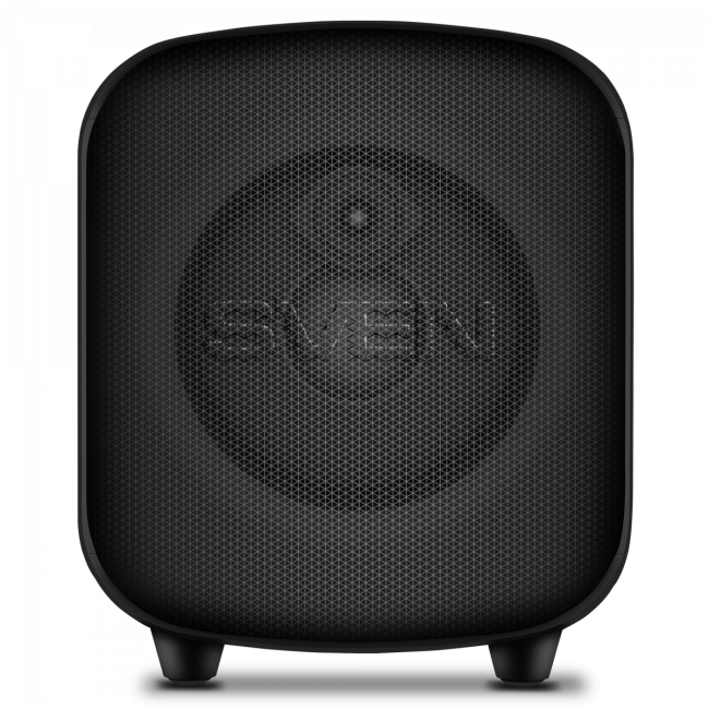 АС SVEN PS-555, черный, акустическая система (65 Вт, TWS, Bluetooth, USB, microSD, пульт, 4000мА*ч) SVEN PS-555