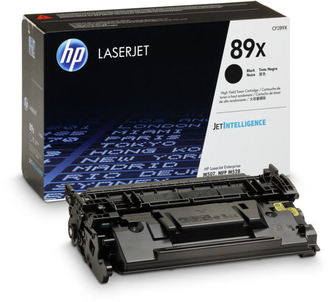 Тонер-картридж HP 89X Black Original LaserJet JetEnterprise Toner Cartridge (CF289X)