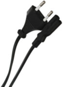 Кабель для аудио-видео техники IEC-320-C7 -- розетка EU, 2-pin <VDE>, VCOM <CE023-CU0.5-3>, 3,0m VCOM CE023-CU0.5-3M