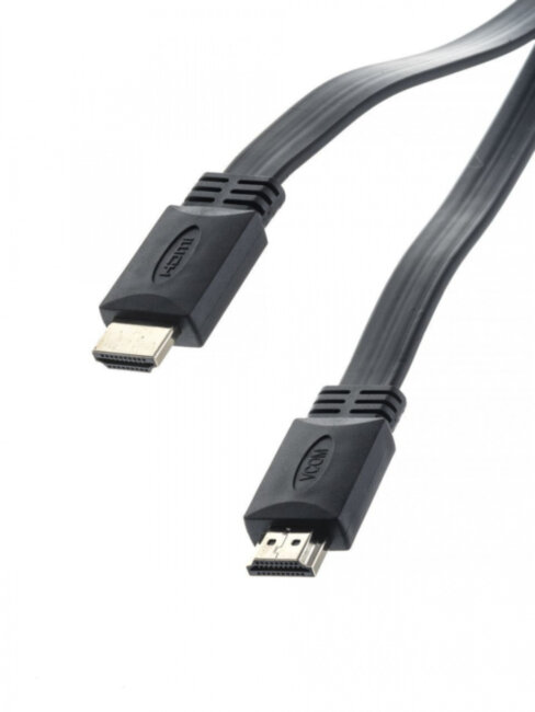 Кабель HDMI 19M/M,плоский, ver. 2.0, 4K@60 Hz 3m VCOM <CG522F-3M> VCOM HDMI (m) - HDMI (m) 3м Кабель HDMI 19M/M,плоский, ver. 2.0, 4K@60 Hz 3m VCOM <CG522F-3M> VCOM HDMI (m) - HDMI (m) 3м