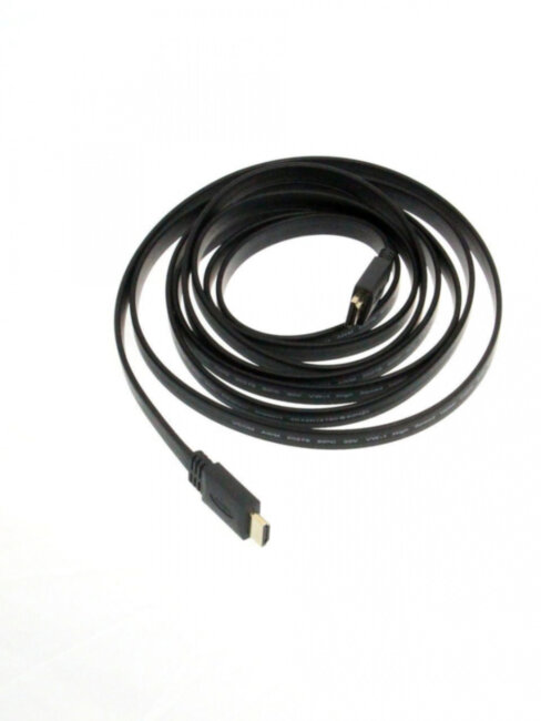 Кабель HDMI 19M/M,плоский, ver. 2.0, 4K@60 Hz 3m VCOM <CG522F-3M> VCOM HDMI (m) - HDMI (m) 3м Кабель HDMI 19M/M,плоский, ver. 2.0, 4K@60 Hz 3m VCOM <CG522F-3M> VCOM HDMI (m) - HDMI (m) 3м