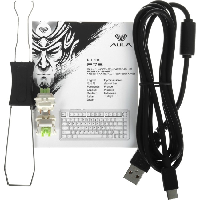 Игровая клавиатура AULA F75 (6948391296913) Игровая клавиатура AULA F75 (6948391296913)