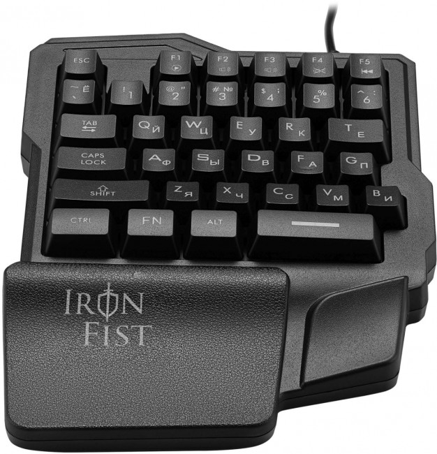 Игровой блок Oklick 701G IRON FIST черный USB for gamer LED (подставка для запястий) (1196590) Oklick 1196590 Игровой блок Oklick 701G IRON FIST черный USB for gamer LED (подставка для запястий) (1196590) Oklick 1196590