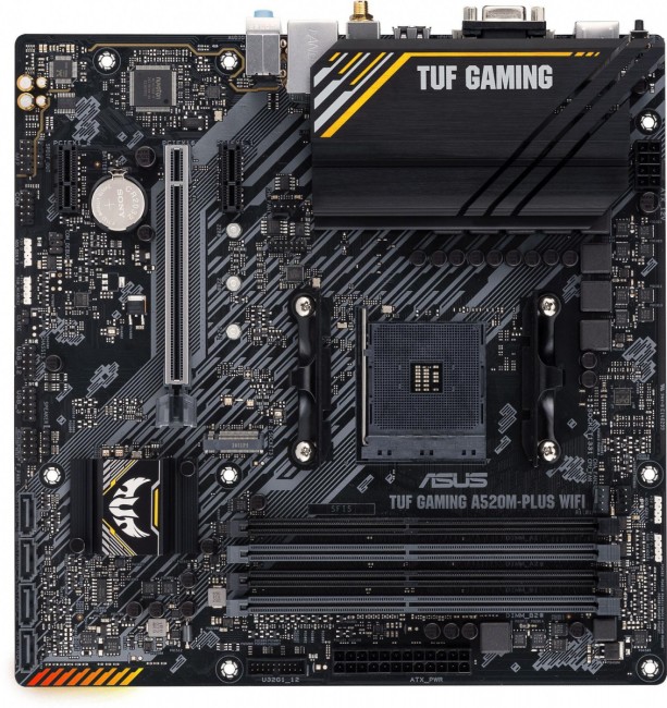 Материнская плата ASUS TUF GAMING A520M-PLUS WIFI Материнская плата ASUS TUF GAMING A520M-PLUS WIFI