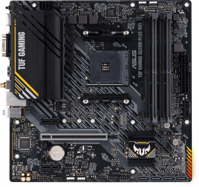 Материнская плата ASUS TUF GAMING A520M-PLUS WIFI Материнская плата ASUS TUF GAMING A520M-PLUS WIFI