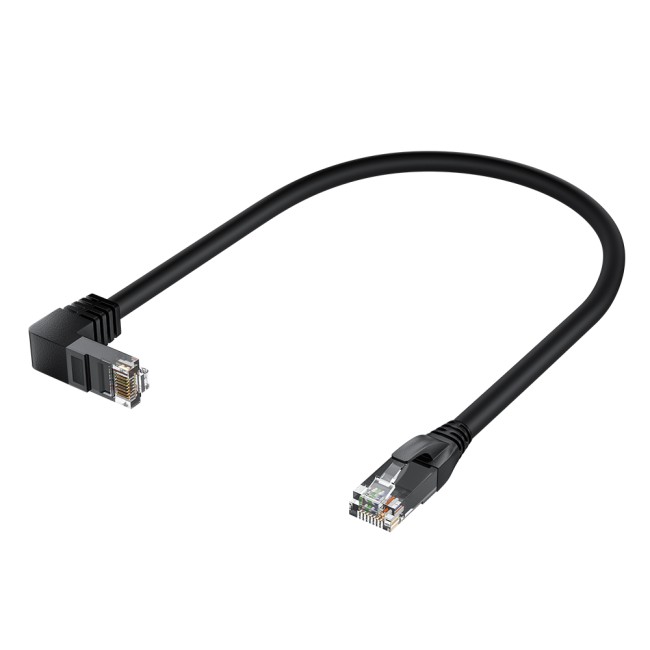 GCR Патч-корд прямой 0.5m UTP кат.5e, черный, верхний угол, литой, ethernet high speed, RJ45, T568B, GCR-53198 Greenconnect RJ45(m) - RJ45(m) Cat. 5e 0.5м чёрный GCR Патч-корд прямой 0.5m UTP кат.5e, черный, верхний угол, литой, ethernet high speed, RJ45, T568B, GCR-53198 Greenconnect RJ45(m) - RJ45(m) Cat. 5e 0.5м чёрный