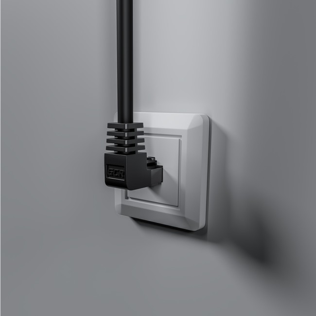 GCR Патч-корд прямой 0.5m UTP кат.5e, черный, верхний угол, литой, ethernet high speed, RJ45, T568B, GCR-53198 Greenconnect RJ45(m) - RJ45(m) Cat. 5e 0.5м чёрный GCR Патч-корд прямой 0.5m UTP кат.5e, черный, верхний угол, литой, ethernet high speed, RJ45, T568B, GCR-53198 Greenconnect RJ45(m) - RJ45(m) Cat. 5e 0.5м чёрный