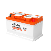 Аккумуляторная батарея для автомобилей Delta DELTA START MASTER 80 Ah AGM