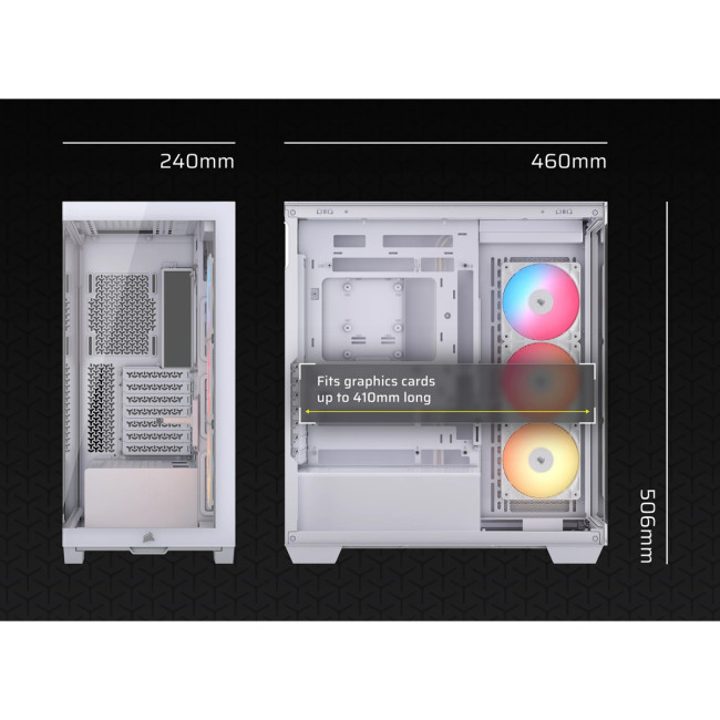 Корпус без блока питания Corsair CC-9011323-WW Корпус без блока питания Corsair CC-9011323-WW