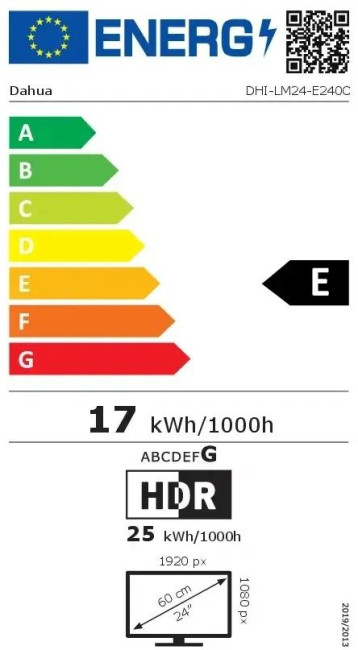 Монитор Dahua DHI-LM24-E240C Монитор Dahua DHI-LM24-E240C