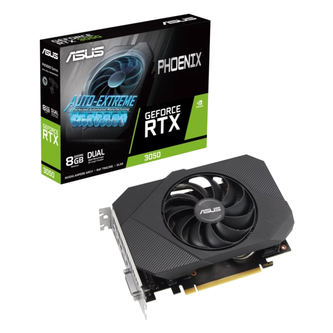 Видеокарта ASUS PH-RTX3050-8G-V2 Видеокарта ASUS PH-RTX3050-8G-V2