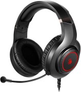 Наушники с микрофоном A4Tech G220S USB/ BLACK