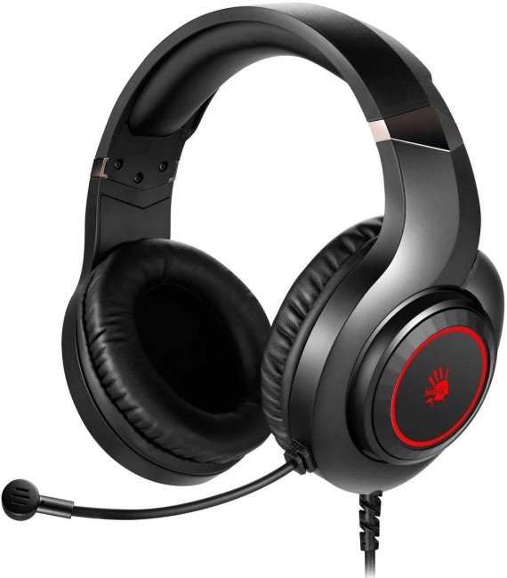 Наушники с микрофоном A4Tech G220S USB/ BLACK Наушники с микрофоном A4Tech G220S USB/ BLACK