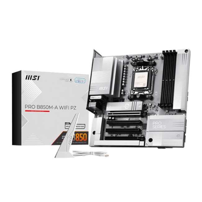 Материнская плата MSI PRO B850M-A WIFI PZ Материнская плата MSI PRO B850M-A WIFI PZ