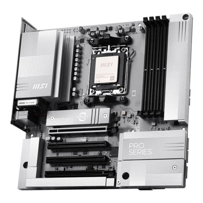 Материнская плата MSI PRO B850M-A WIFI PZ Материнская плата MSI PRO B850M-A WIFI PZ