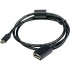 Кабель 0.8 m USB(Af) <=> microUSB OTG ATcom AT6028