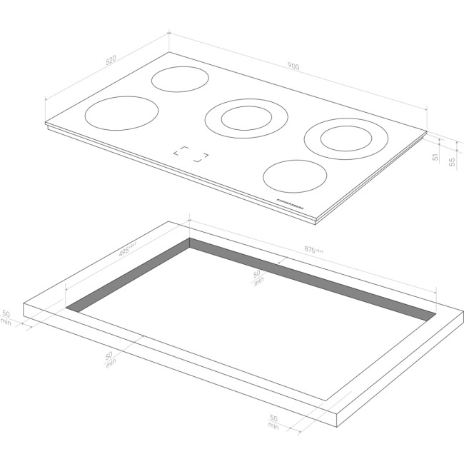 Варочная поверхность Kuppersberg Kuppersberg ICI 624