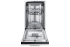 посудомоечная машина Samsung Samsung DW50R4070BB/WT