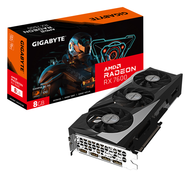 Видеокарта Gigabyte GV-R76GAMING-8GD Видеокарта Gigabyte GV-R76GAMING-8GD