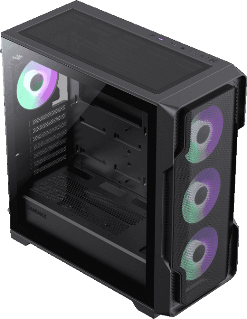 Компьютерный корпус E-ATX, без блока питания GameMax SIEGE BK