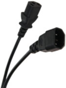 Кабель монитор - компьютер 1.8 метра 220V (UPS -> устройство) <VDE> 3G*0.5mm Aopen <ACE001-1.8M> AOpen ACE001-1.8M