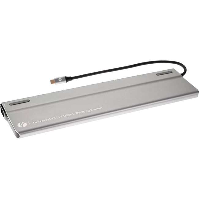 Адаптер TypeC -->3*USB3.0+2*USB2.0+VGA+RJ45+SD+TF+AUD+HDMI+DP+2*USB3.1 Data+PD<CU4703> VCOM CU4703