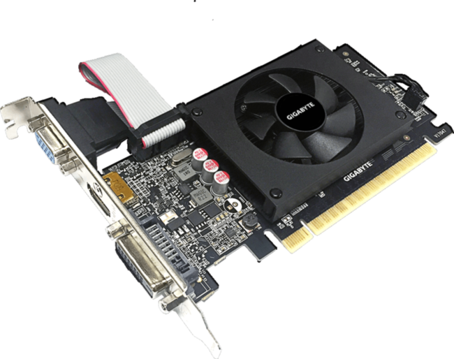 Видеокарта Gigabyte GV-N710D5-2GIL Видеокарта Gigabyte GV-N710D5-2GIL