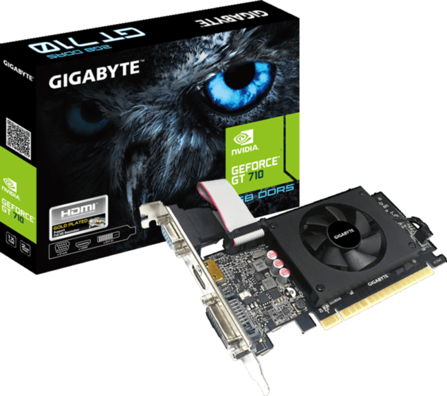 Видеокарта Gigabyte GV-N710D5-2GIL Видеокарта Gigabyte GV-N710D5-2GIL