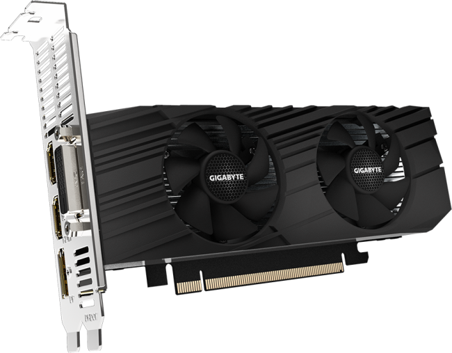 Видеокарта Gigabyte GeForce GTX 1650 D6 Low Profile 4G Видеокарта Gigabyte GeForce GTX 1650 D6 Low Profile 4G