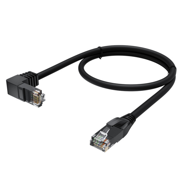 GCR Патч-корд прямой 2.0m UTP кат.5e, черный, верхний угол, литой, ethernet high speed, RJ45, T568B, GCR-53200 Greenconnect RJ45(m) - RJ45(m) Cat. 5e 2м чёрный GCR Патч-корд прямой 2.0m UTP кат.5e, черный, верхний угол, литой, ethernet high speed, RJ45, T568B, GCR-53200 Greenconnect RJ45(m) - RJ45(m) Cat. 5e 2м чёрный