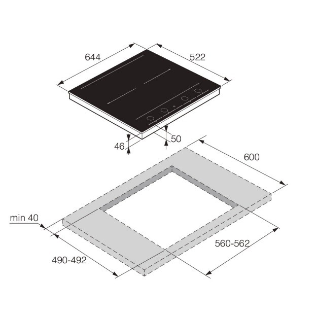 Варочная панель ASKO Asko HID654MC