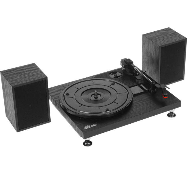 Проигрыватель для винила RITMIX LP-240 Чёрный Древесный Проигрыватель для винила RITMIX LP-240 Чёрный Древесный