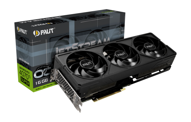 Видеокарта PALIT RTX4070Ti SUPER JETSTREAM OC NED47TSS19T2-1043J Видеокарта PALIT RTX4070Ti SUPER JETSTREAM OC NED47TSS19T2-1043J