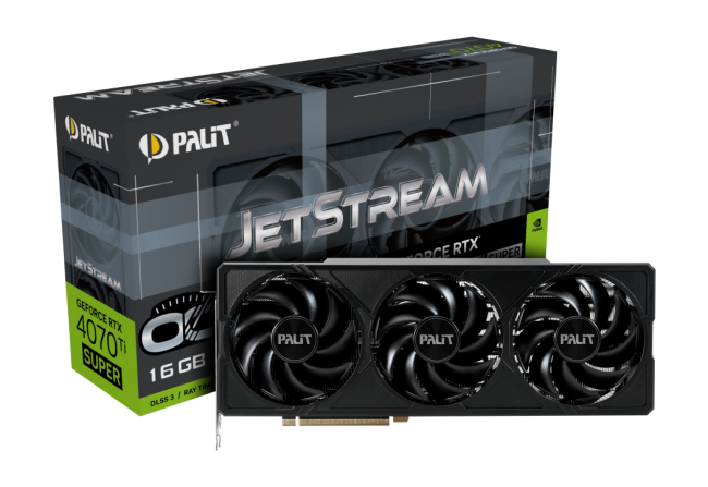Видеокарта PALIT RTX4070Ti SUPER JETSTREAM OC NED47TSS19T2-1043J Видеокарта PALIT RTX4070Ti SUPER JETSTREAM OC NED47TSS19T2-1043J