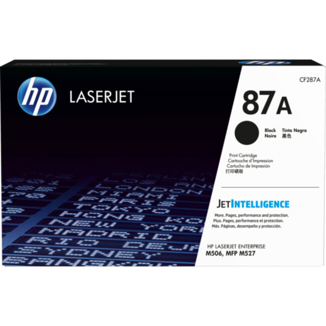 Тонер-картридж HP 87A Black Original LaserJet Toner Cartridge (CF287A) Тонер-картридж HP 87A Black Original LaserJet Toner Cartridge (CF287A)