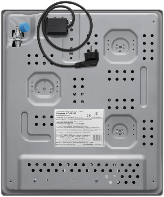 Газовая варочная панель HOMSair HOMSAir HGS433S Газовая варочная панель HOMSair HOMSAir HGS433S