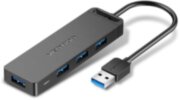Концентратор Vention OTG USB 3.0 на 4 порта Черный - 1м. Vention CHLBF Концентратор Vention OTG USB 3.0 на 4 порта Черный - 1м. Vention CHLBF