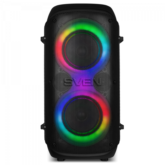 АС SVEN PS-800, черный, акустическая система (100 Вт, TWS, Bluetooth, FM, USB, microSD, LED-дисплей, 4400мА*ч) SVEN PS-800 АС SVEN PS-800, черный, акустическая система (100 Вт, TWS, Bluetooth, FM, USB, microSD, LED-дисплей, 4400мА*ч) SVEN PS-800