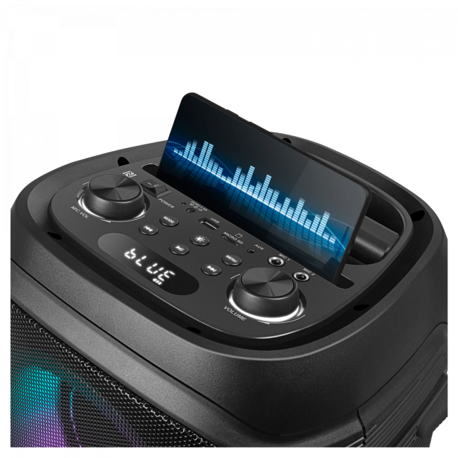 АС SVEN PS-800, черный, акустическая система (100 Вт, TWS, Bluetooth, FM, USB, microSD, LED-дисплей, 4400мА*ч) SVEN PS-800 АС SVEN PS-800, черный, акустическая система (100 Вт, TWS, Bluetooth, FM, USB, microSD, LED-дисплей, 4400мА*ч) SVEN PS-800