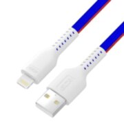 GCR Кабель 1.0m USB AM/Lightning - поддержка всех iOS, MFRi, ТРИКОЛОР Россия, белый ПВХ, GCR-54975 Кабель Greenconnect 1 м (GCR-54975) GCR Кабель 1.0m USB AM/Lightning - поддержка всех iOS, MFRi, ТРИКОЛОР Россия, белый ПВХ, GCR-54975 Кабель Greenconnect 1 м (GCR-54975)