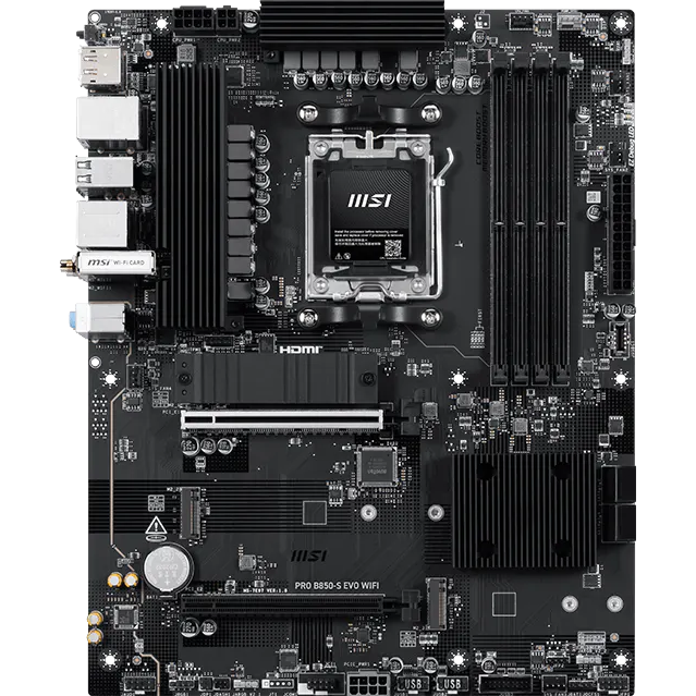 Материнская плата MSI PRO B850-S EVO WIFI Материнская плата MSI PRO B850-S EVO WIFI