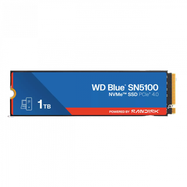 Твердотельные накопители WD SSD Blue SN5100 WDS100T5B0E