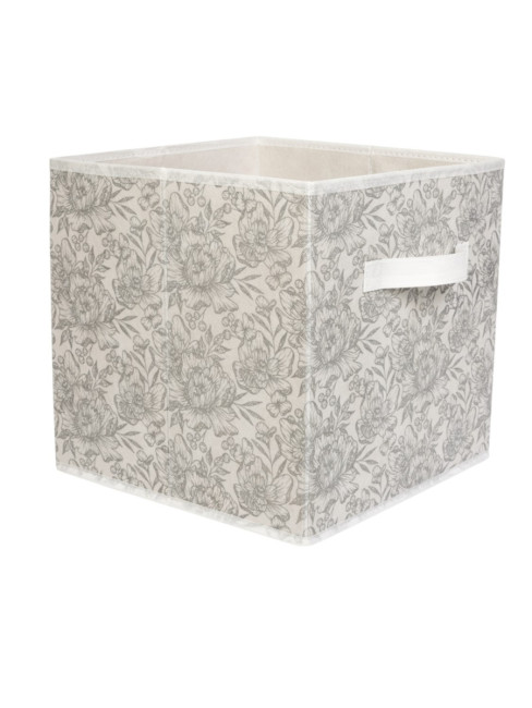 Короб для хранения Короб для хранения Grey Flower 30х30х30 Короб для хранения Короб для хранения Grey Flower 30х30х30