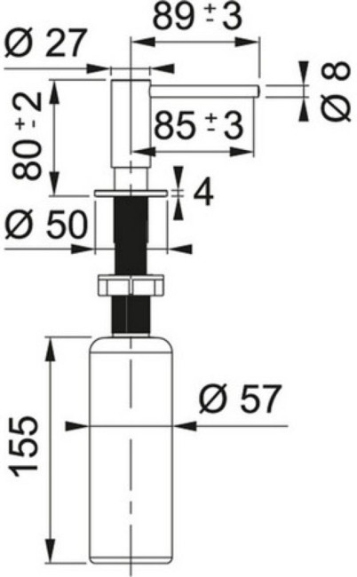Дозатор Franke 112.0717.084 Franke 112.0717.084