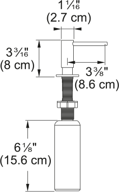 Дозатор Franke 112.0717.084 Franke 112.0717.084