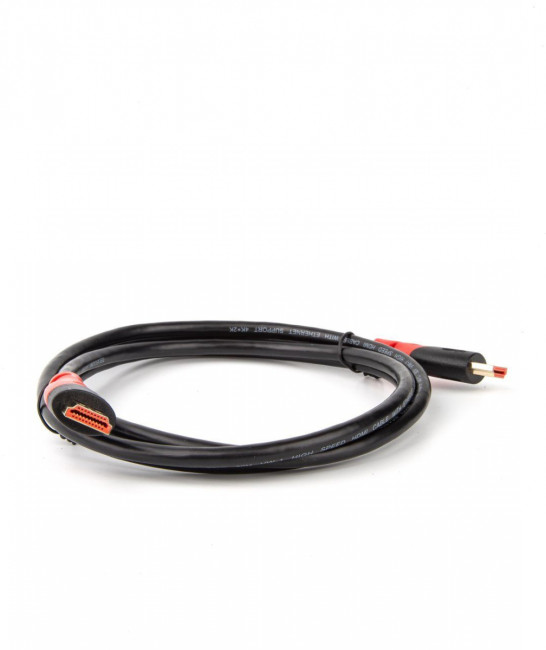 Кабель HDMI-19M --- HDMI-19M ver 2.0 4K*60Hz, 1.5m Telecom Pro <TCG220-1.5M> VCOM HDMI (m) - HDMI (m) 1.5м