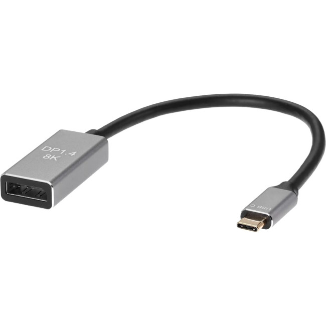 Адаптер USB Type-Cm---->DP(f) 1.4v, 8K@ 60Hz, Alum Shell,VCOM <CU480M> VCOM CU480M Адаптер USB Type-Cm---->DP(f) 1.4v, 8K@ 60Hz, Alum Shell,VCOM <CU480M> VCOM CU480M