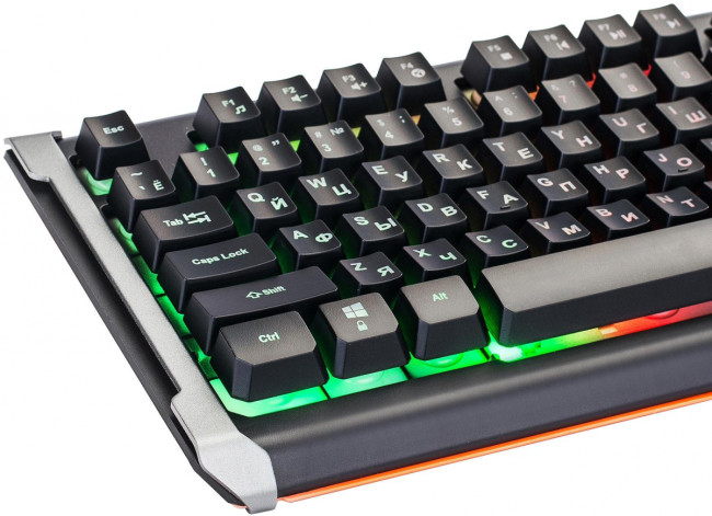 Клавиатура Oklick 717G BLACK DEATH черный/оранжевый USB Multimedia for gamer LED (476395) Oklick 476395 Клавиатура Oklick 717G BLACK DEATH черный/оранжевый USB Multimedia for gamer LED (476395) Oklick 476395