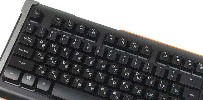 Клавиатура Oklick 717G BLACK DEATH черный/оранжевый USB Multimedia for gamer LED (476395) Oklick 476395 Клавиатура Oklick 717G BLACK DEATH черный/оранжевый USB Multimedia for gamer LED (476395) Oklick 476395