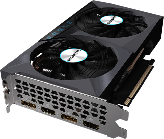 Видеокарта Gigabyte GV-N3050EAGLE-8GD Видеокарта Gigabyte GV-N3050EAGLE-8GD